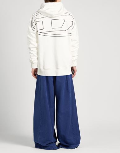 Man Sweatshirt White Size M Cotton