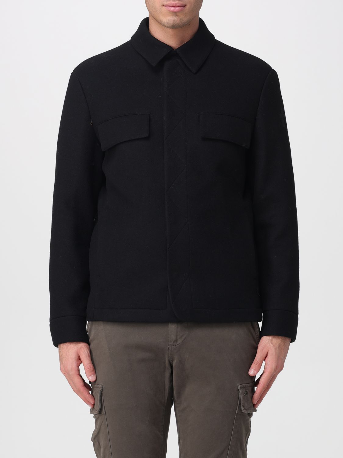 Jacket Men color Black