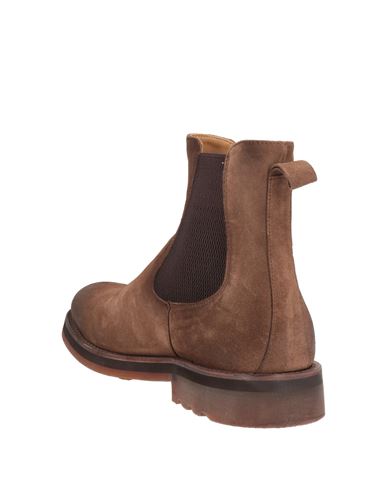Man Ankle boots Brown Size 11 Leather