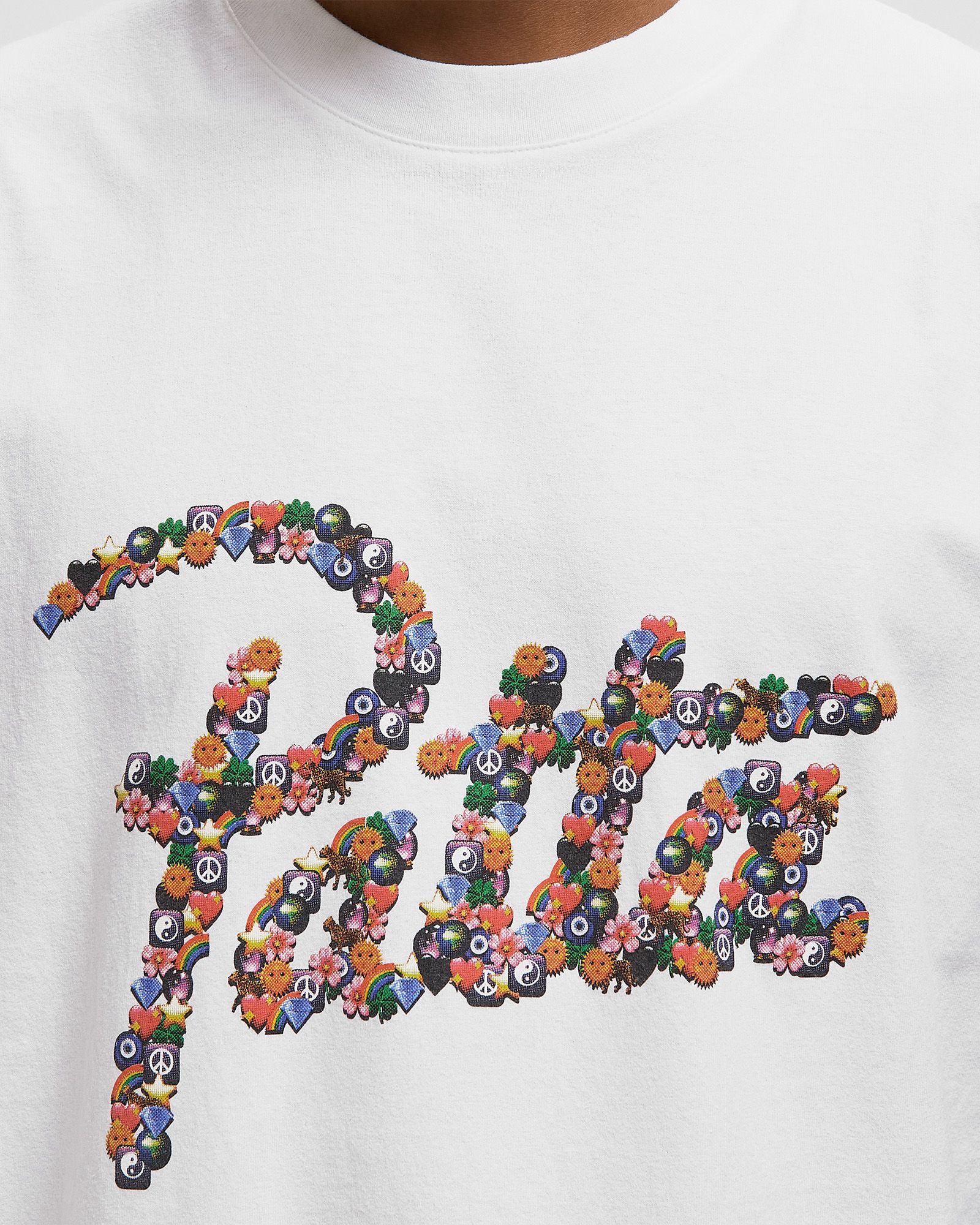 Vibes Tee white male Shortsleeves now available at BSTN
