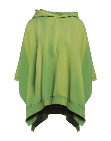 Dondup Woman Sweatshirt Lime green Size S Cotton
