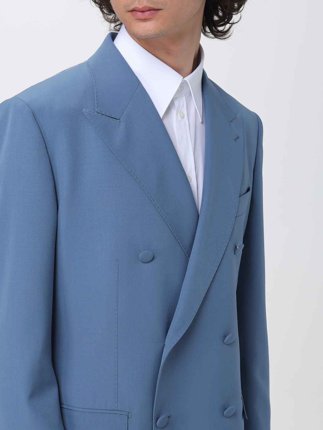 Jacket Men color Blue