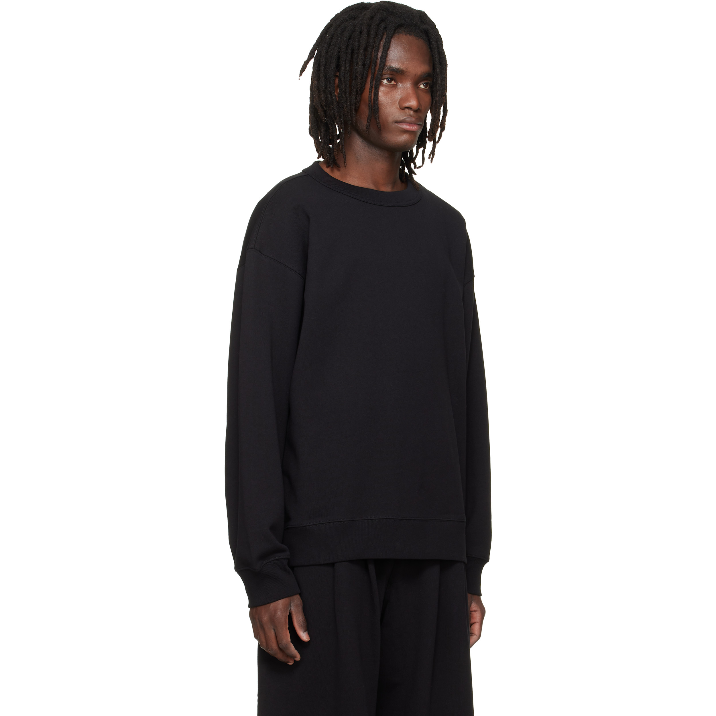 Black Oversized Sweatshirt