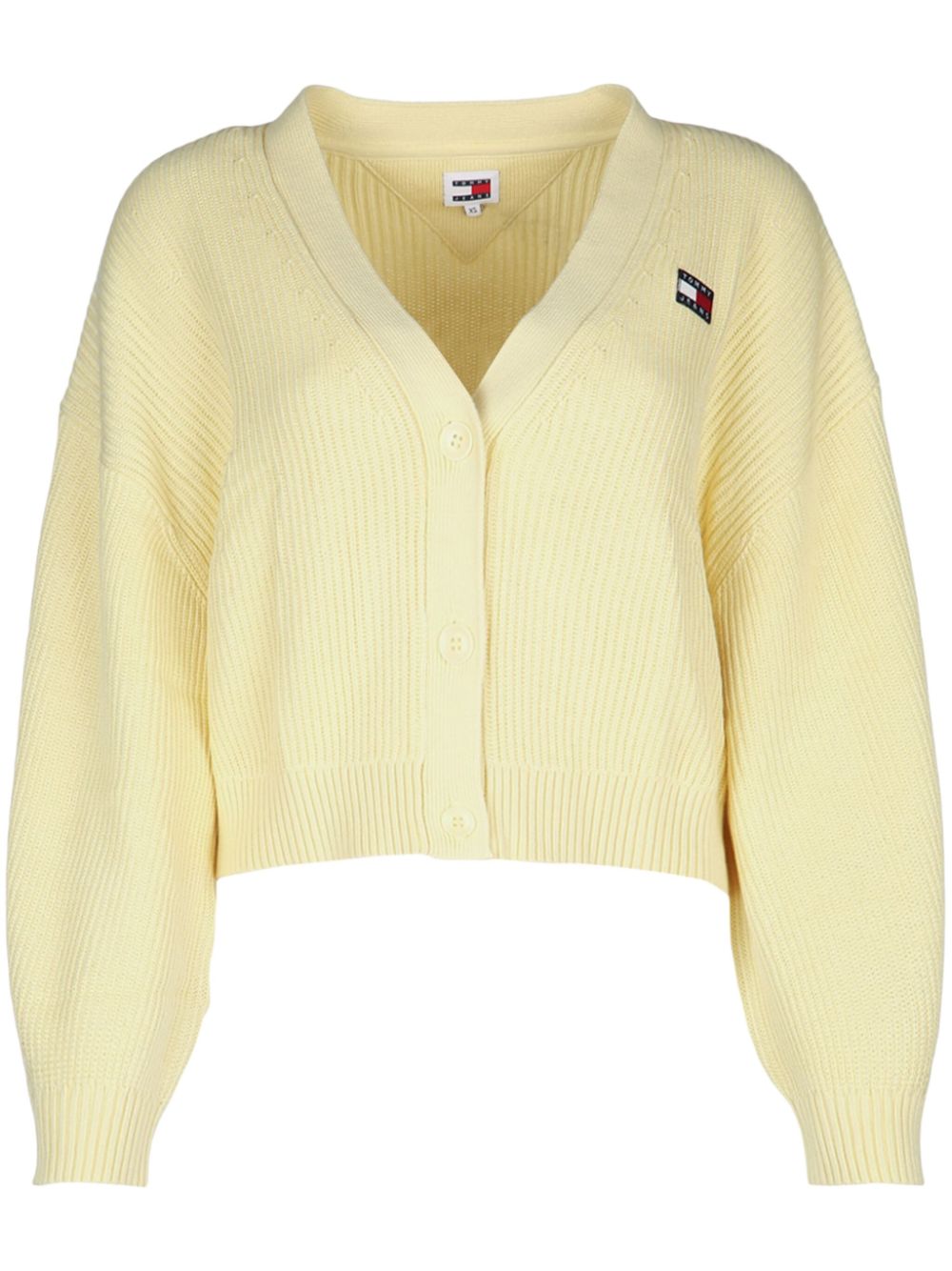 Cropped cardigan - Yellow