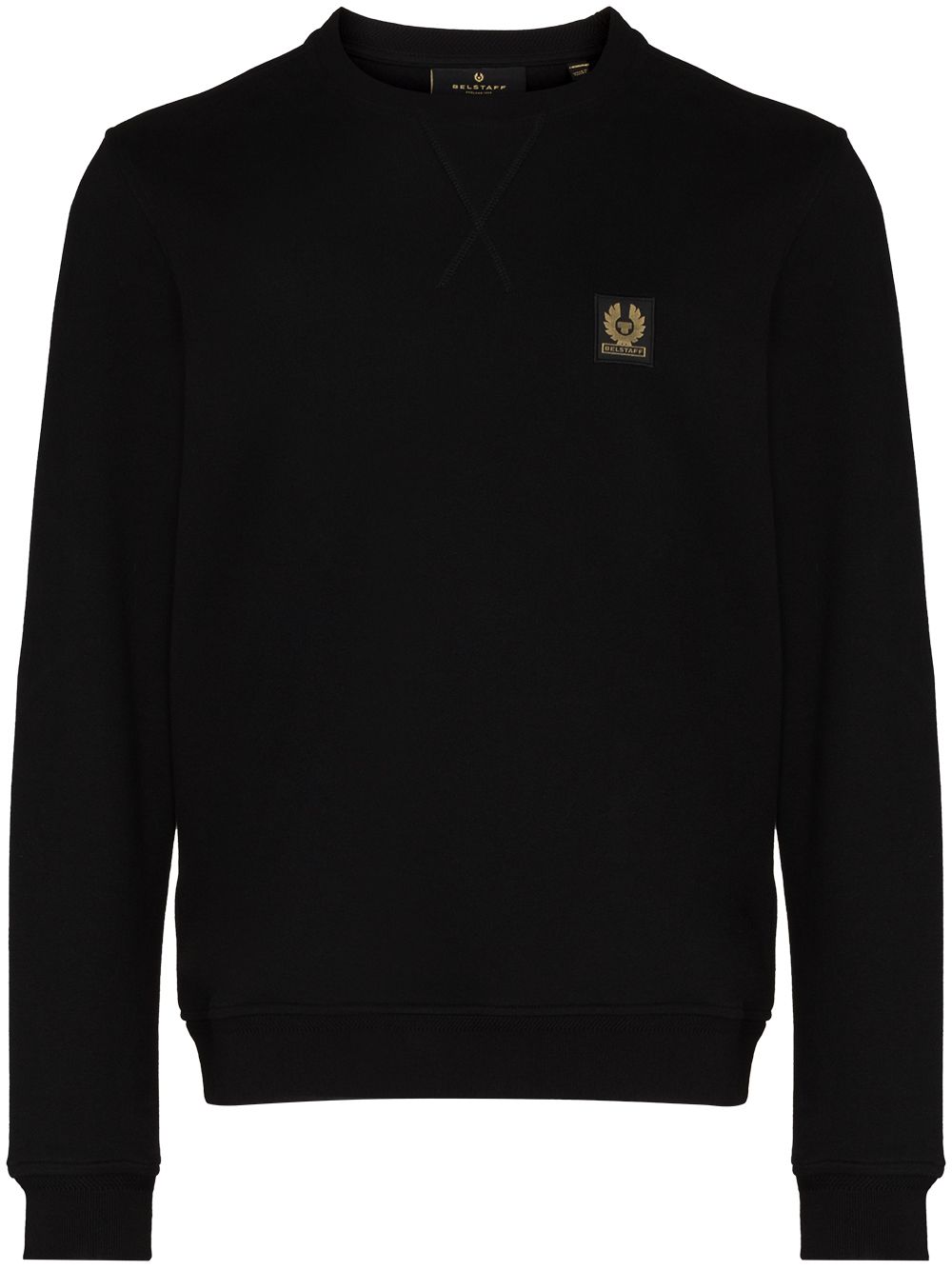 Logo-patch sweatshirt - Black