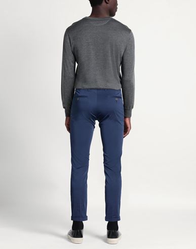 Man Pants Midnight blue Size 32 Cotton, Elastane, Organic cotton