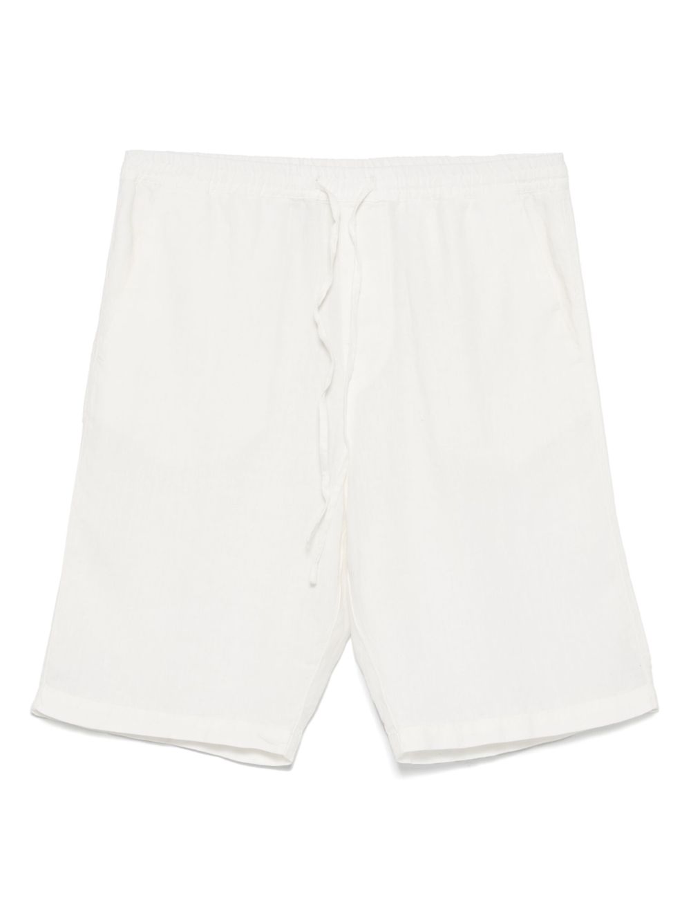 120% Lino linen shorts - White