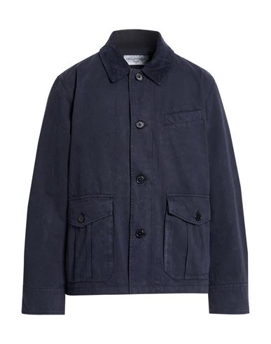 Officine Générale Man Jacket Navy Size S Cotton