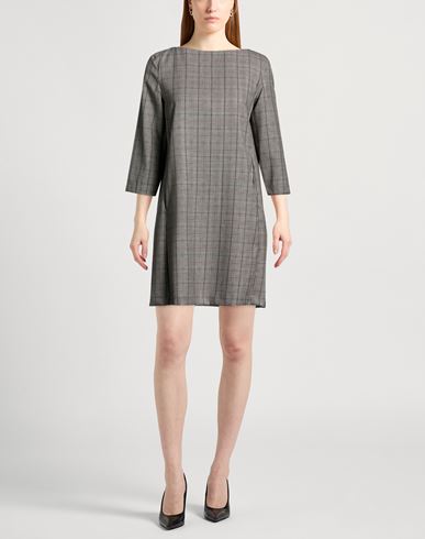 Woman Mini dress Black Size 2 Virgin Wool