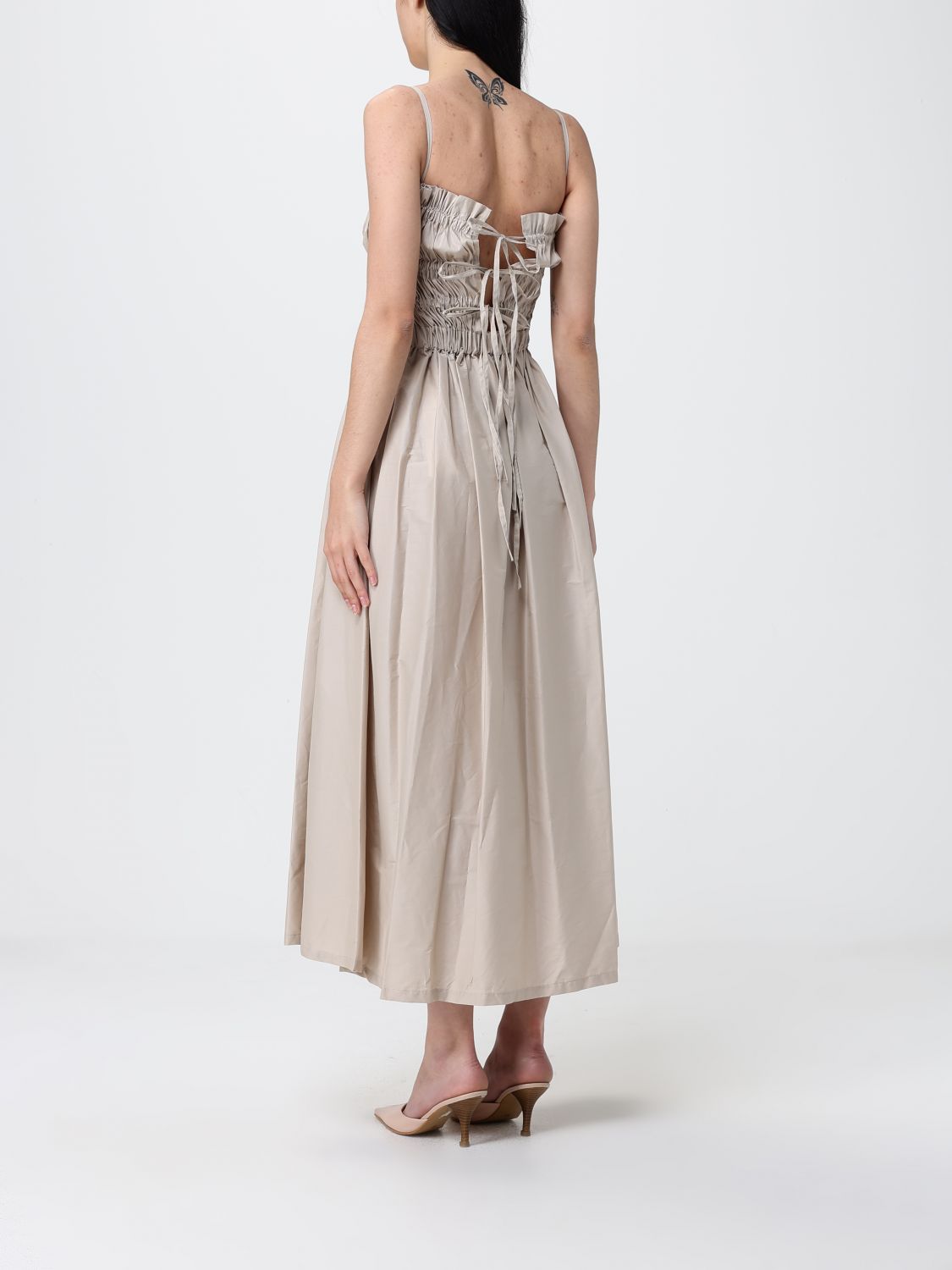 Dress Woman color Beige