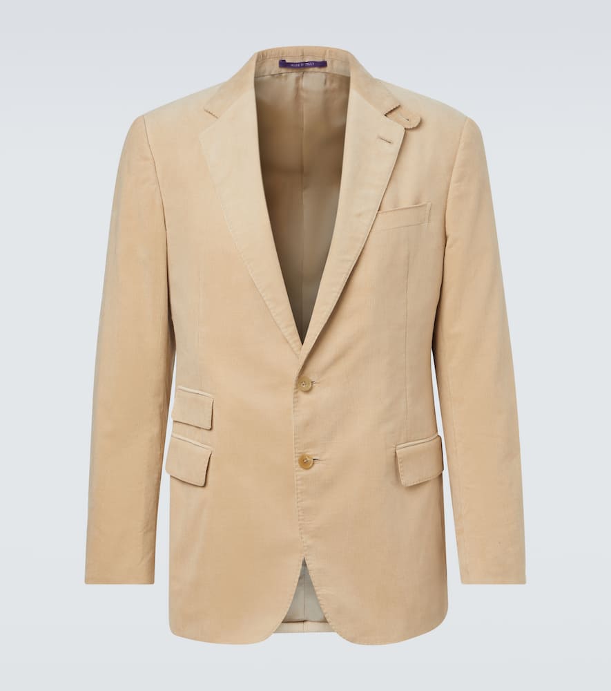 Cotton corduroy blazer