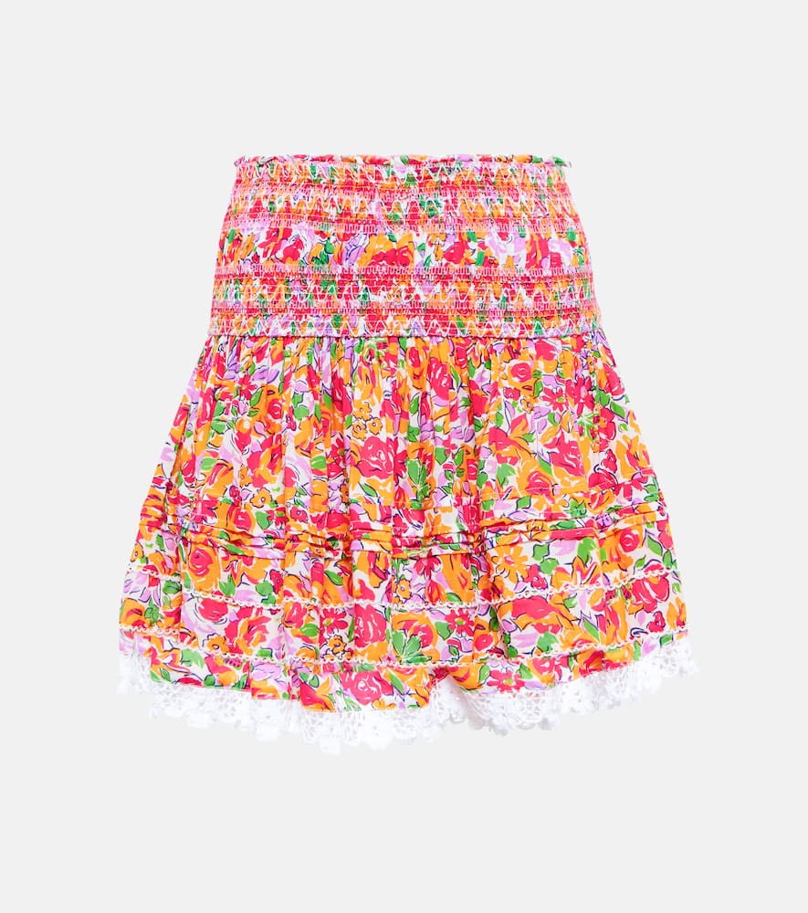 Galia floral miniskirt