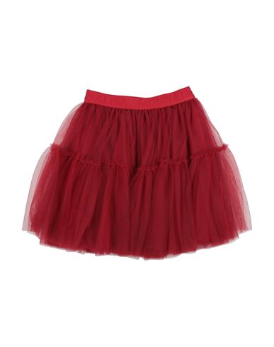 Kid Girl Kids' skirt Red Size 12 Polyamide, Polyester