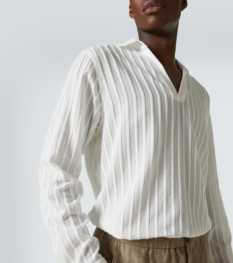 Ridley striped polo shirt