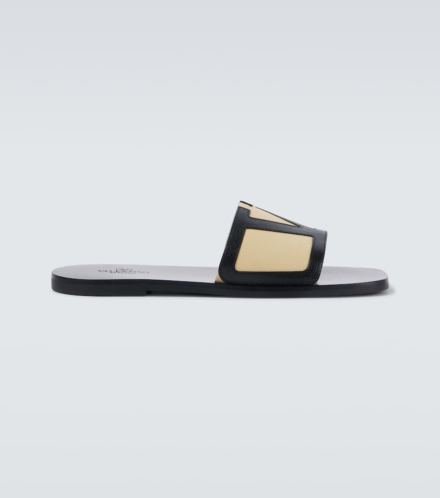 Valentino Garavani VLogo leather slides