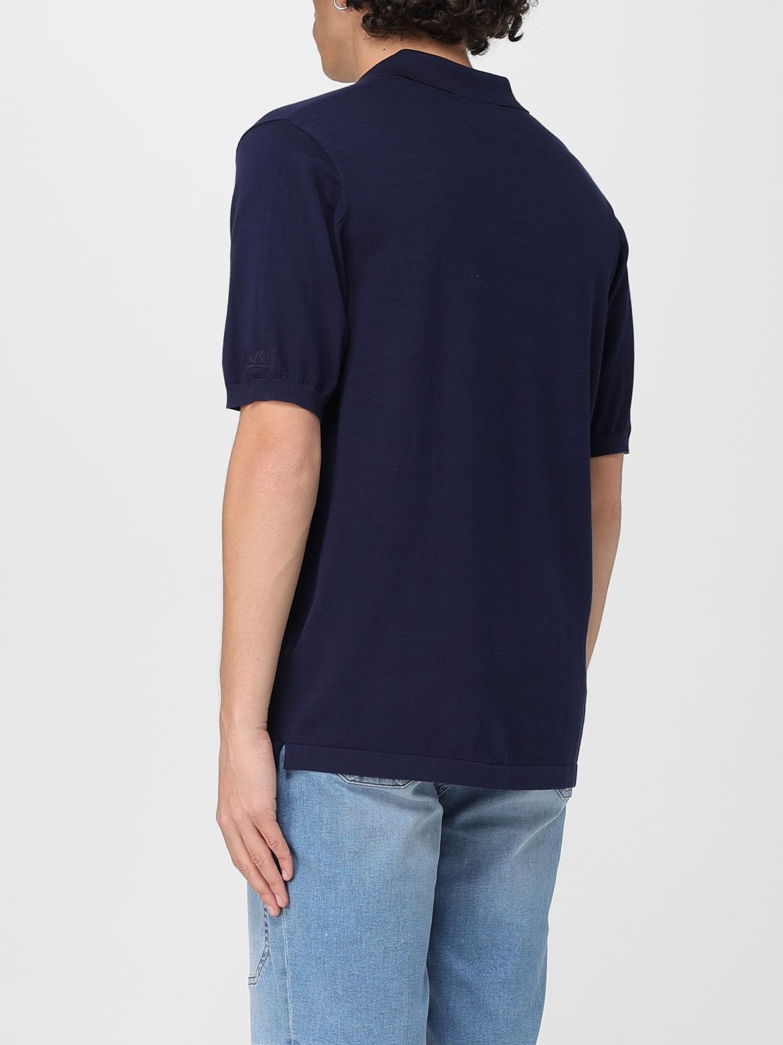 Polo Shirt MC2 SAINT BARTH Men color Navy