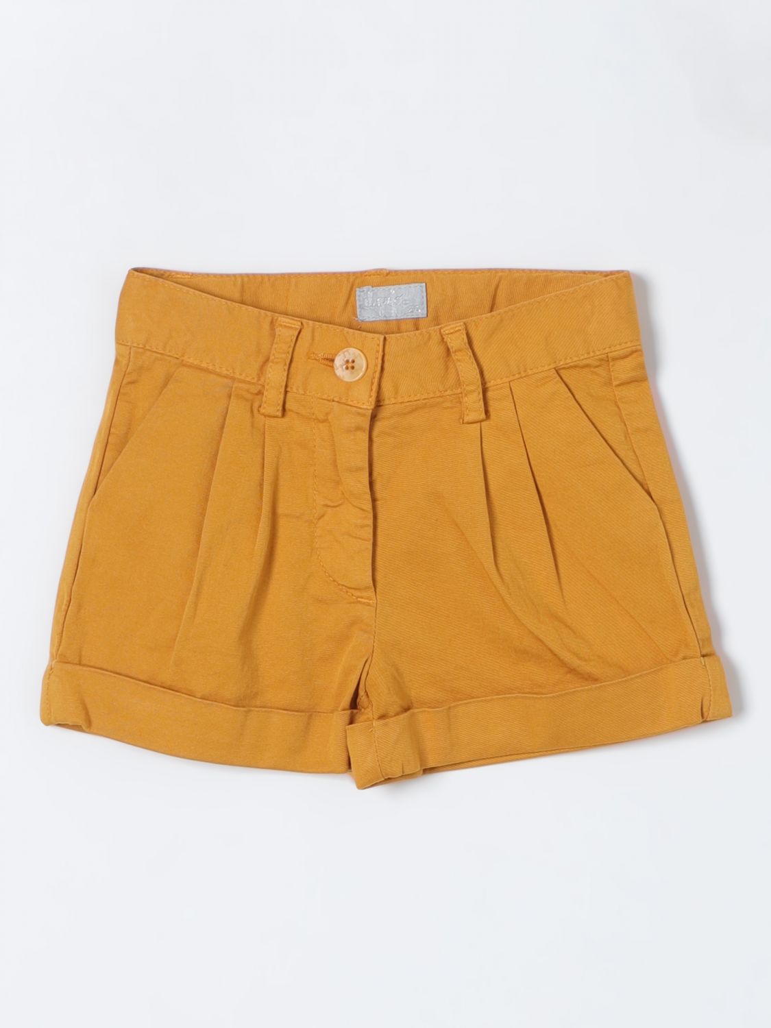Short Kids color Brown