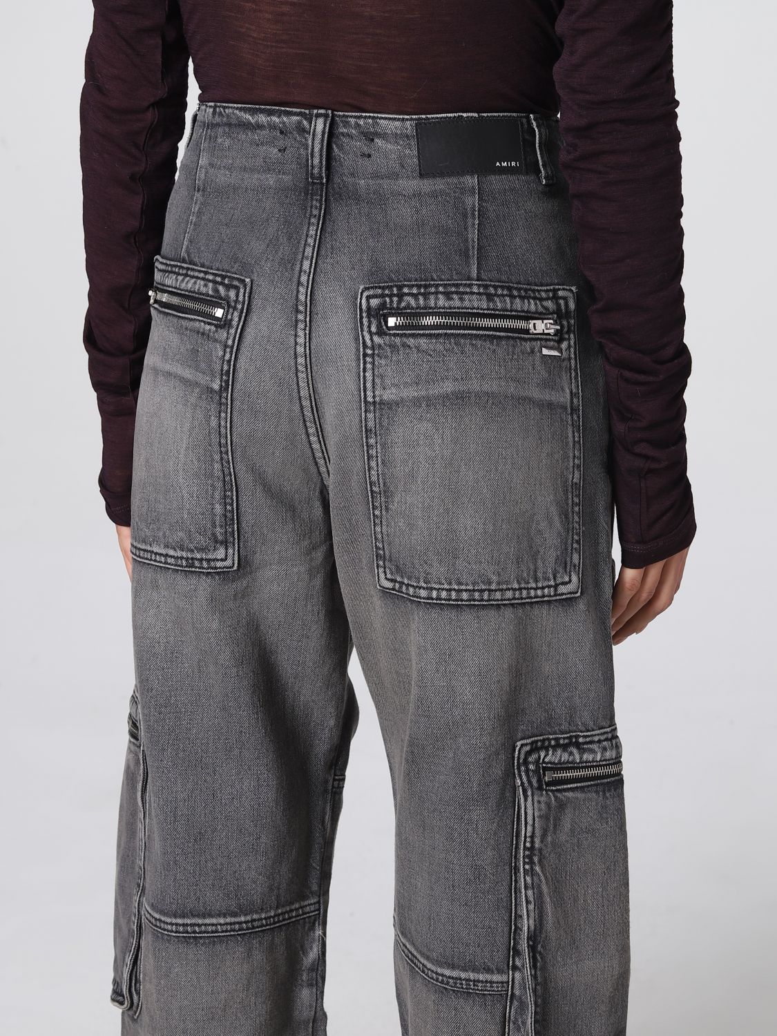 Jeans Woman color Grey