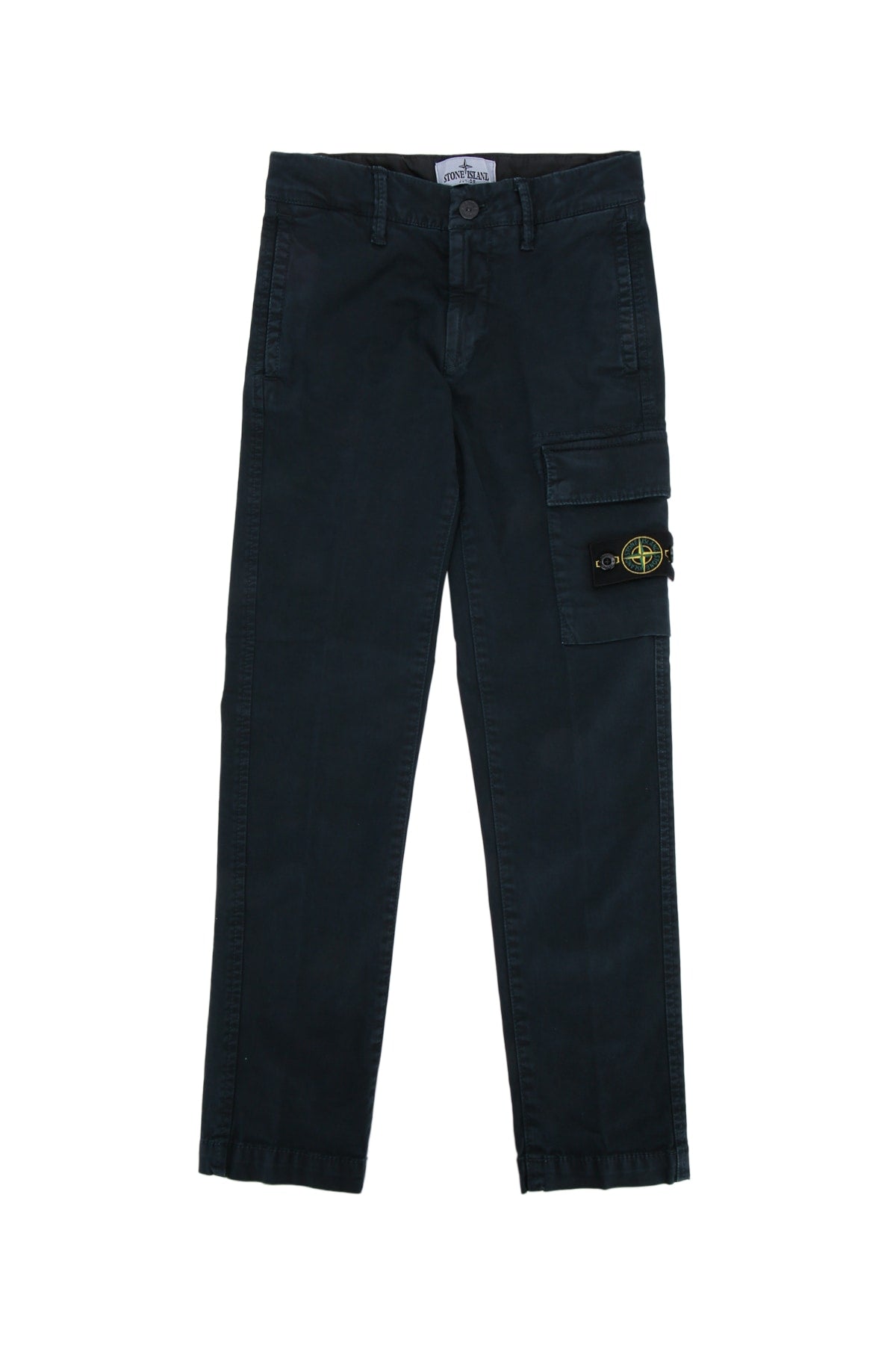 Compass Logo Cargo Pants — Navy