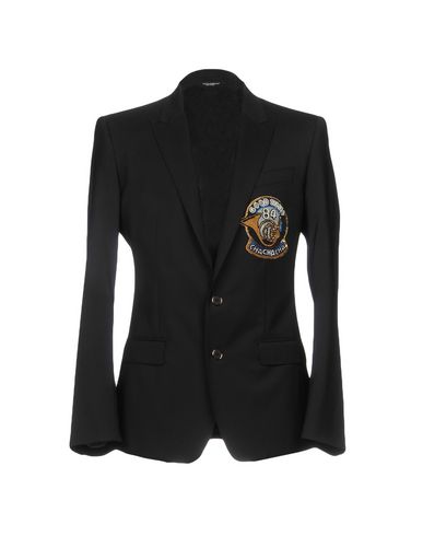 Man Blazer Black Size 36 Virgin Wool, Elastane