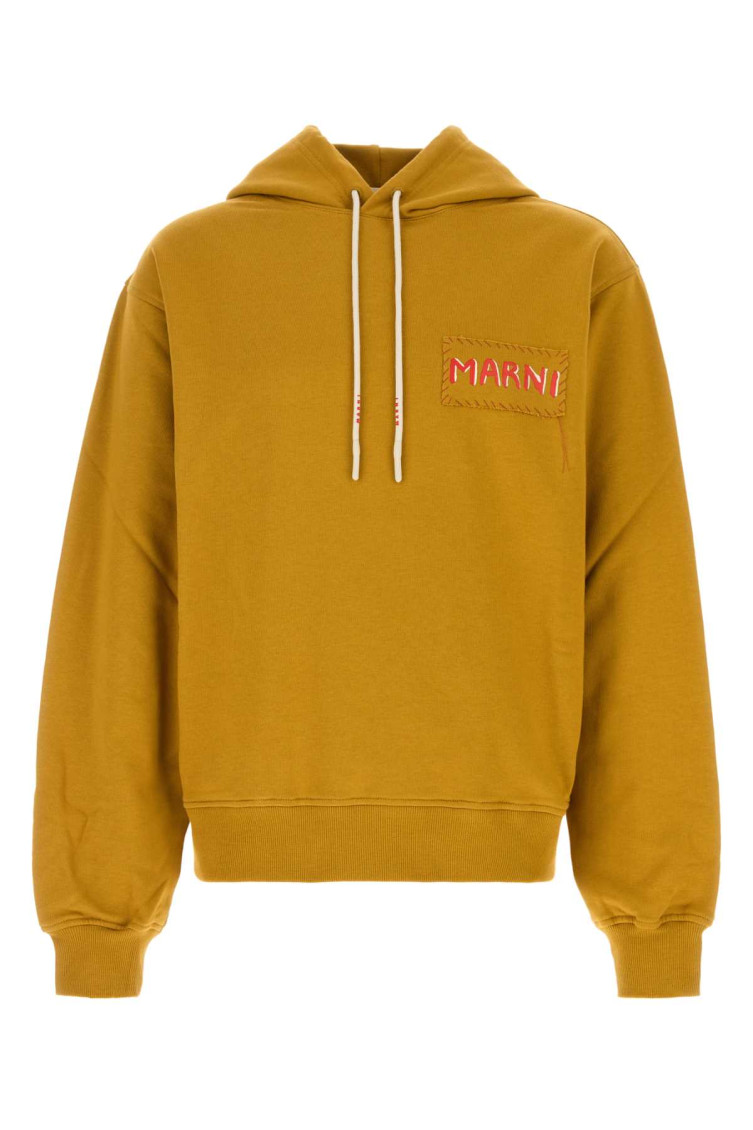 Mustard Cotton Sweatshirt