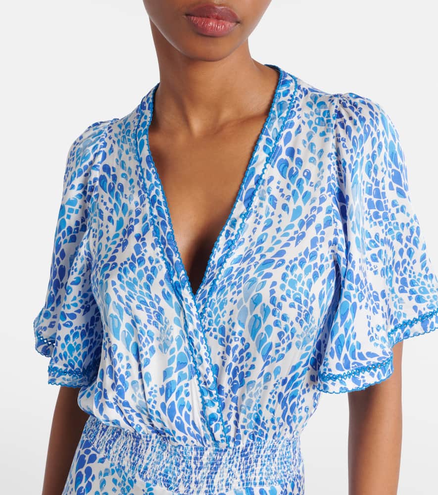 Mabelle printed kaftan