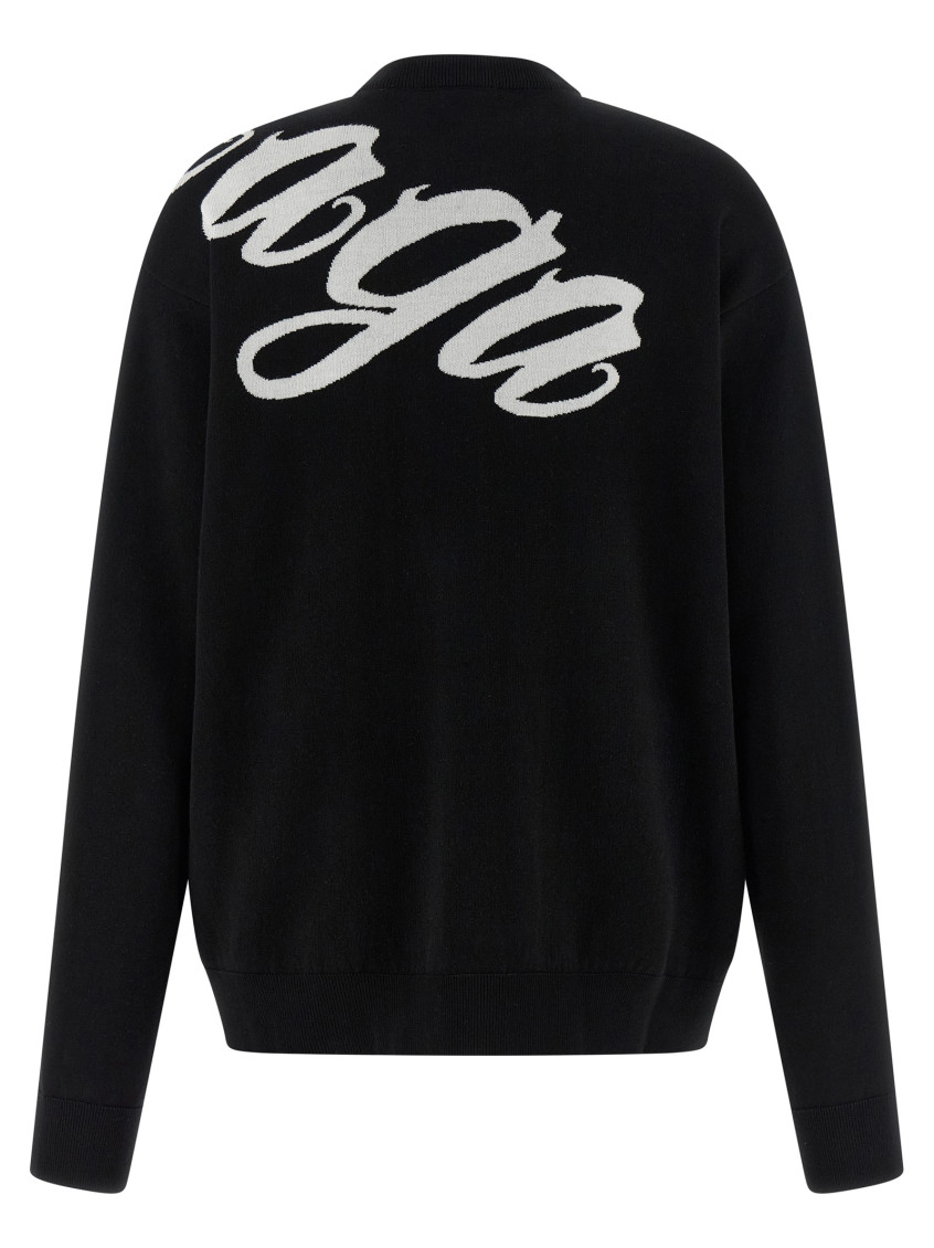 Balenciaga - sweater featuring large b graphic detai