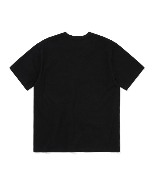 Brushed Paint Tee Black