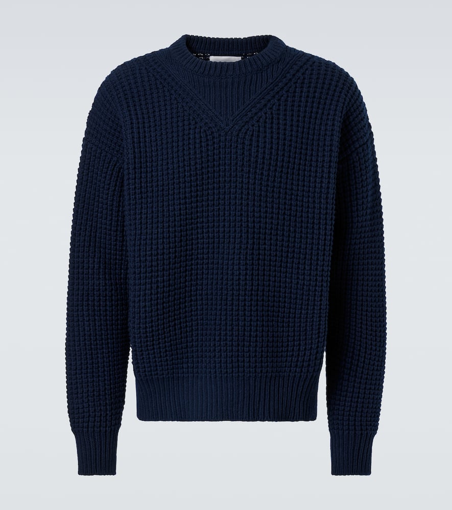 Oversized virgin wool sweater
