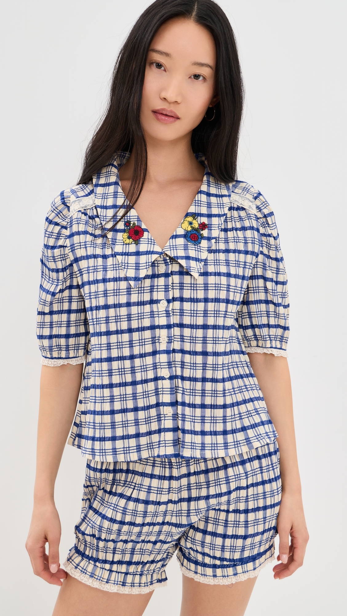 Sam Top Cornflower