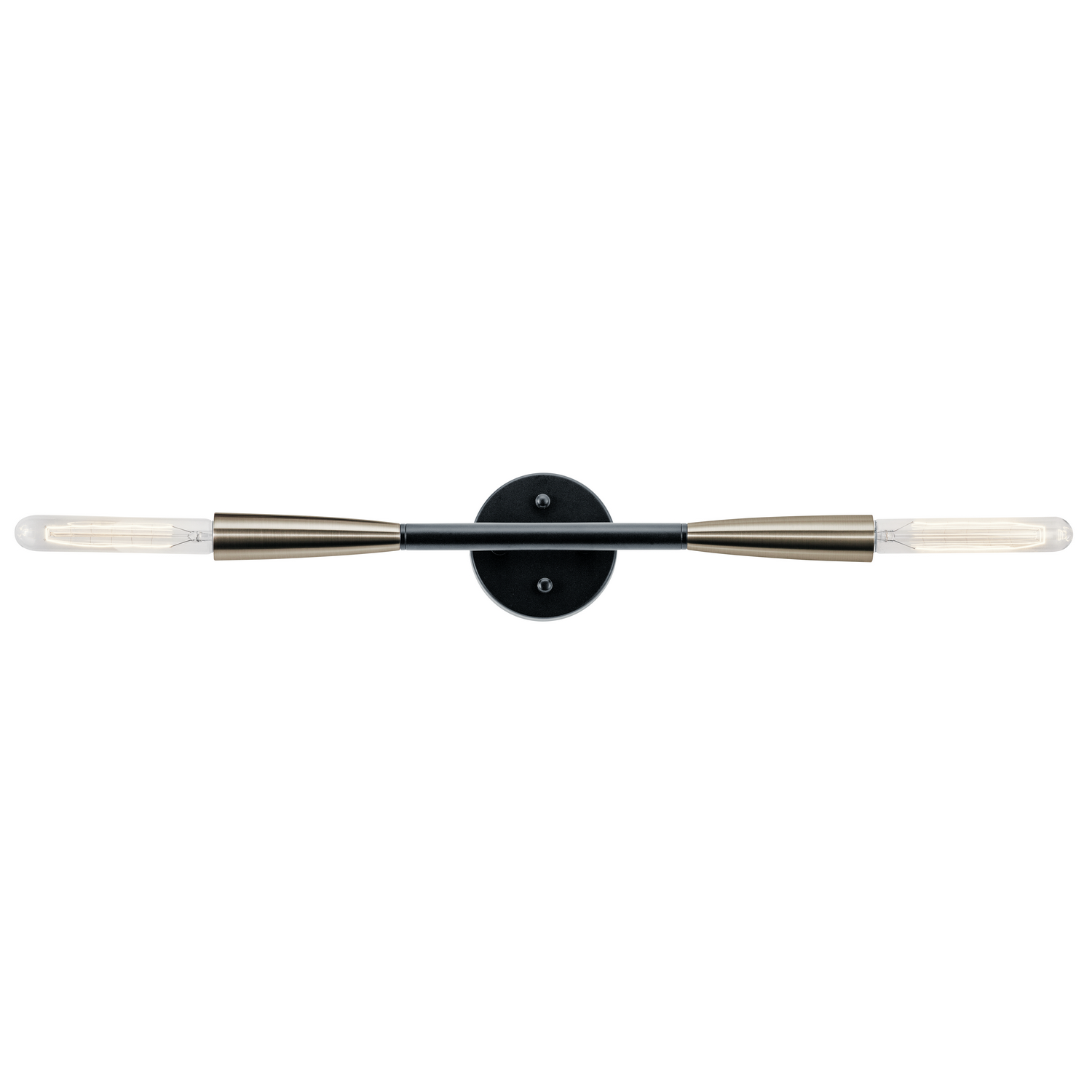 Branches 2-Light Wall Sconce in Black