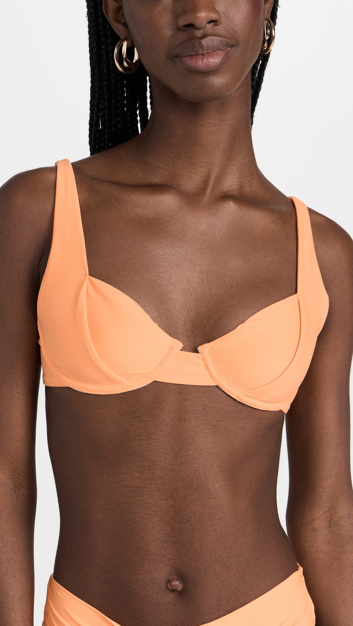 Bikini Top Neon Orange