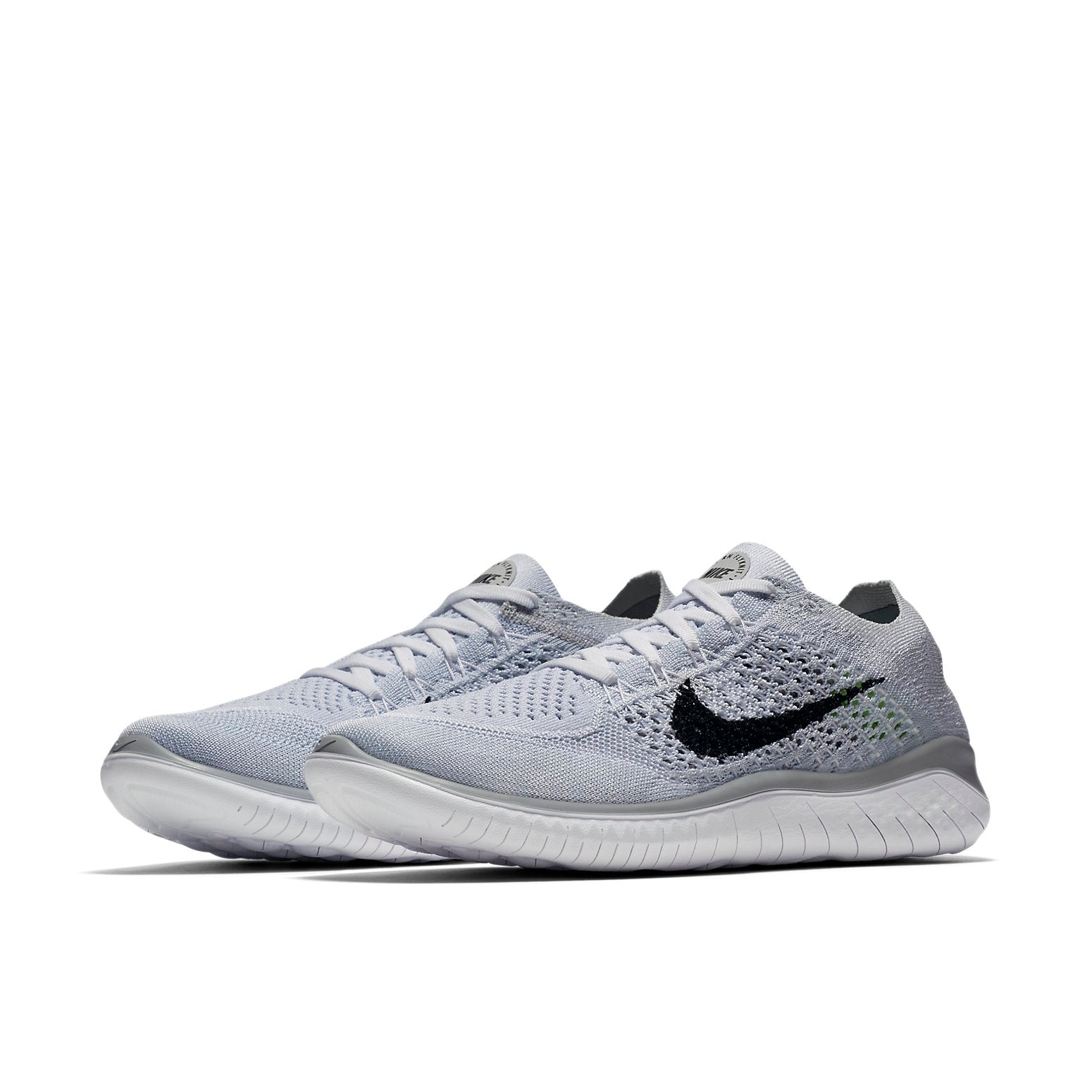 (WMNS) Free RN Flyknit 2018 'White Platinum'