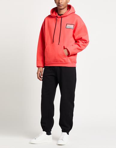 Man Sweatshirt Coral Size S Cotton