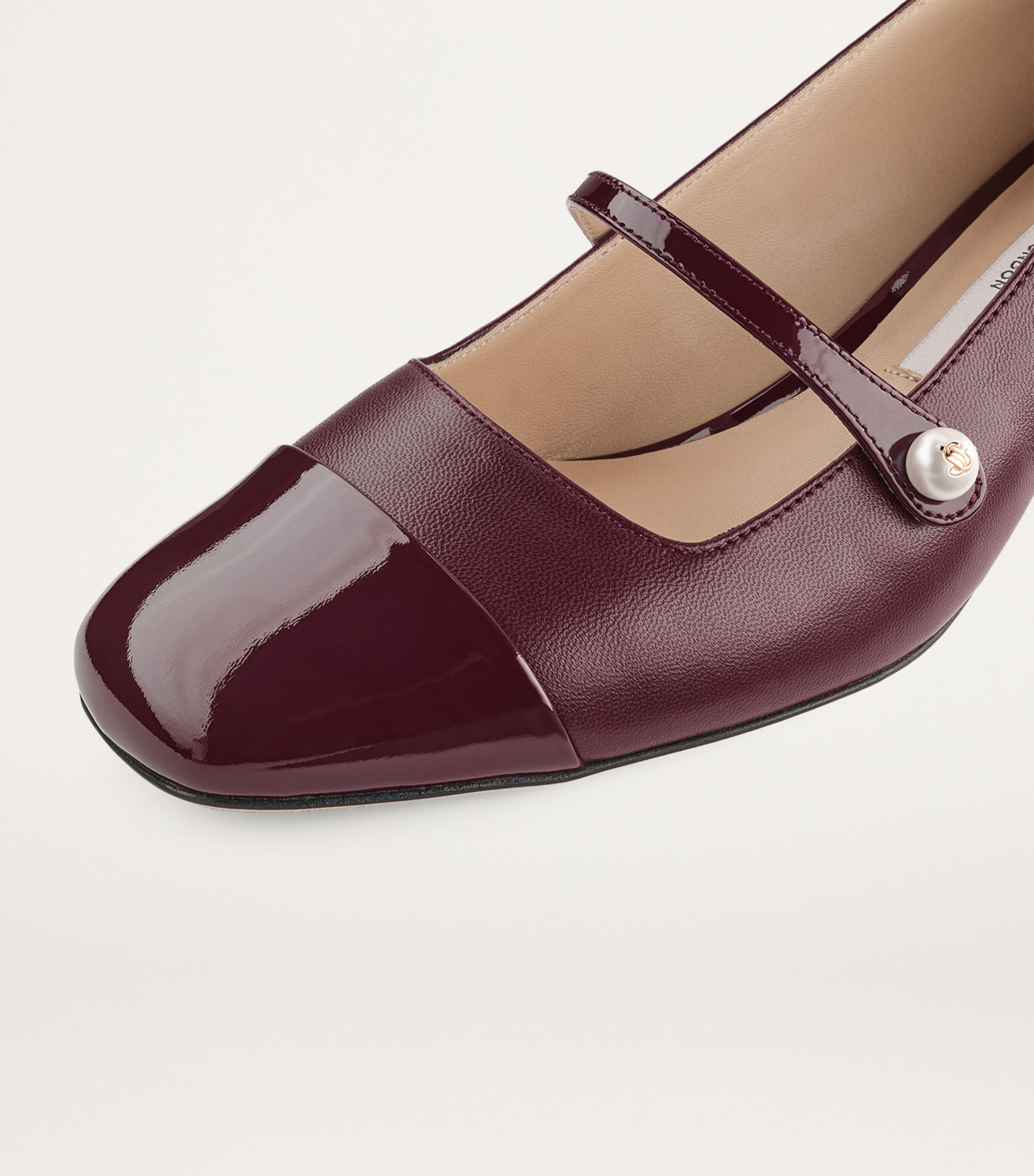 Elisa 45 Leather Mary Jane Pumps