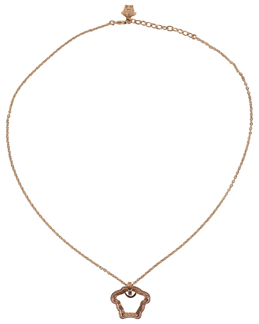 베르사체 여성 Crystal-Embellished Medusa Motif Necklace