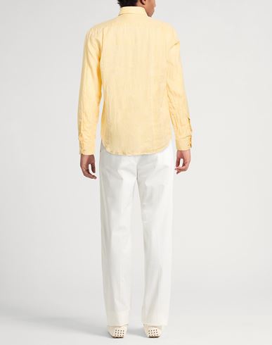 Man Shirt Marigold Size 17 ½ Linen