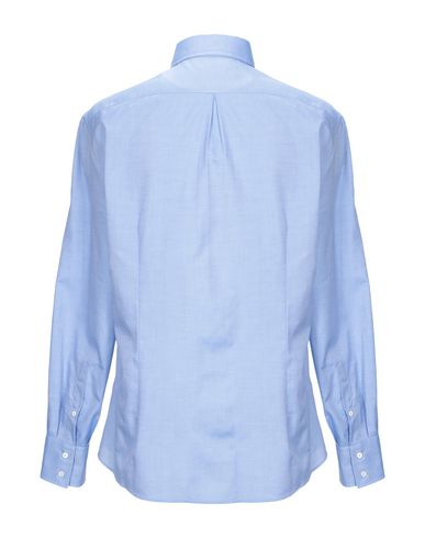 Man Shirt Azure Size M Cotton