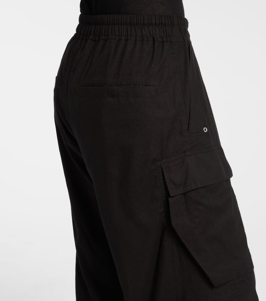 Belas cotton and wool cargo pants