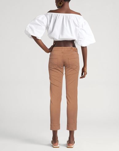 Jacob Cohёn Woman Pants Brown Size 25 Cotton, Elastane