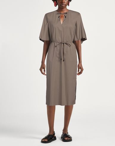 Woman Midi dress Khaki