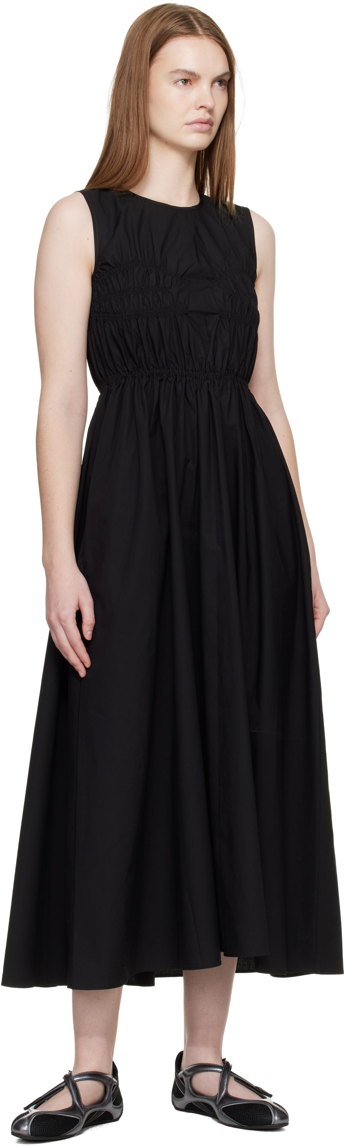 Black CBchristy Midi Dress