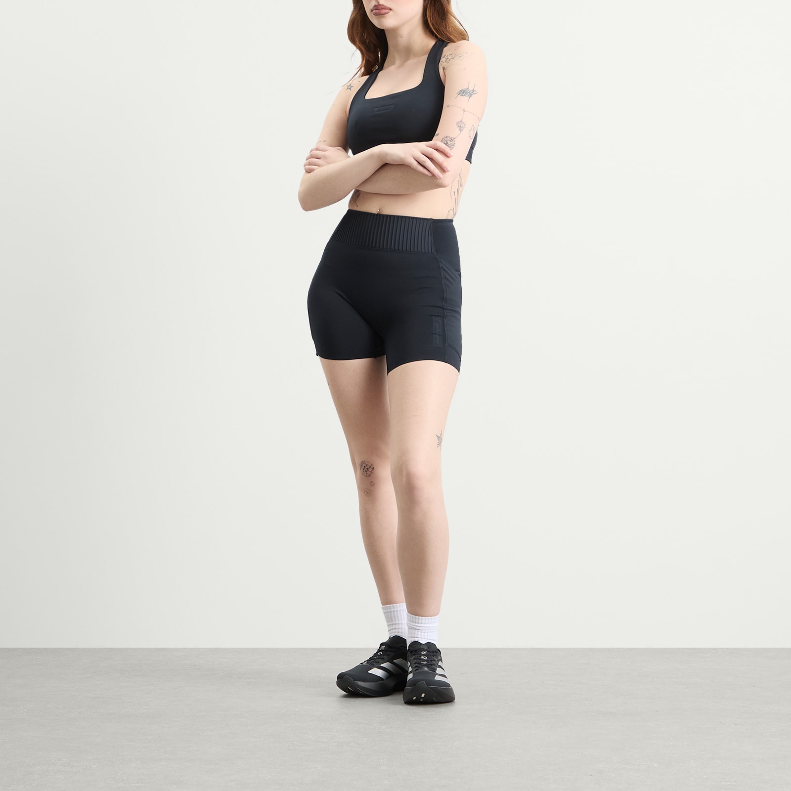 Stamina™ 37.5 5” High-Waist Short Black