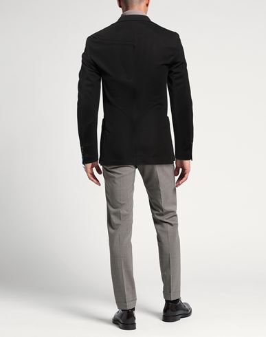 Man Blazer Black Size 36 Polyester, Elastane