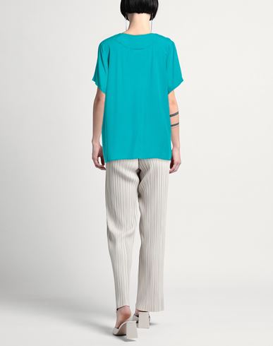 Woman Top Turquoise Size M Viscose