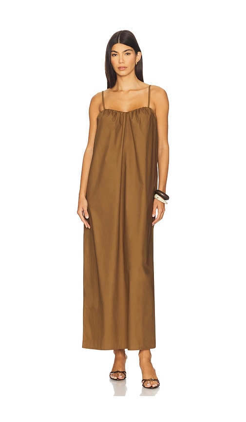 HERSKIND Colette Dress in Brown. - 38 also