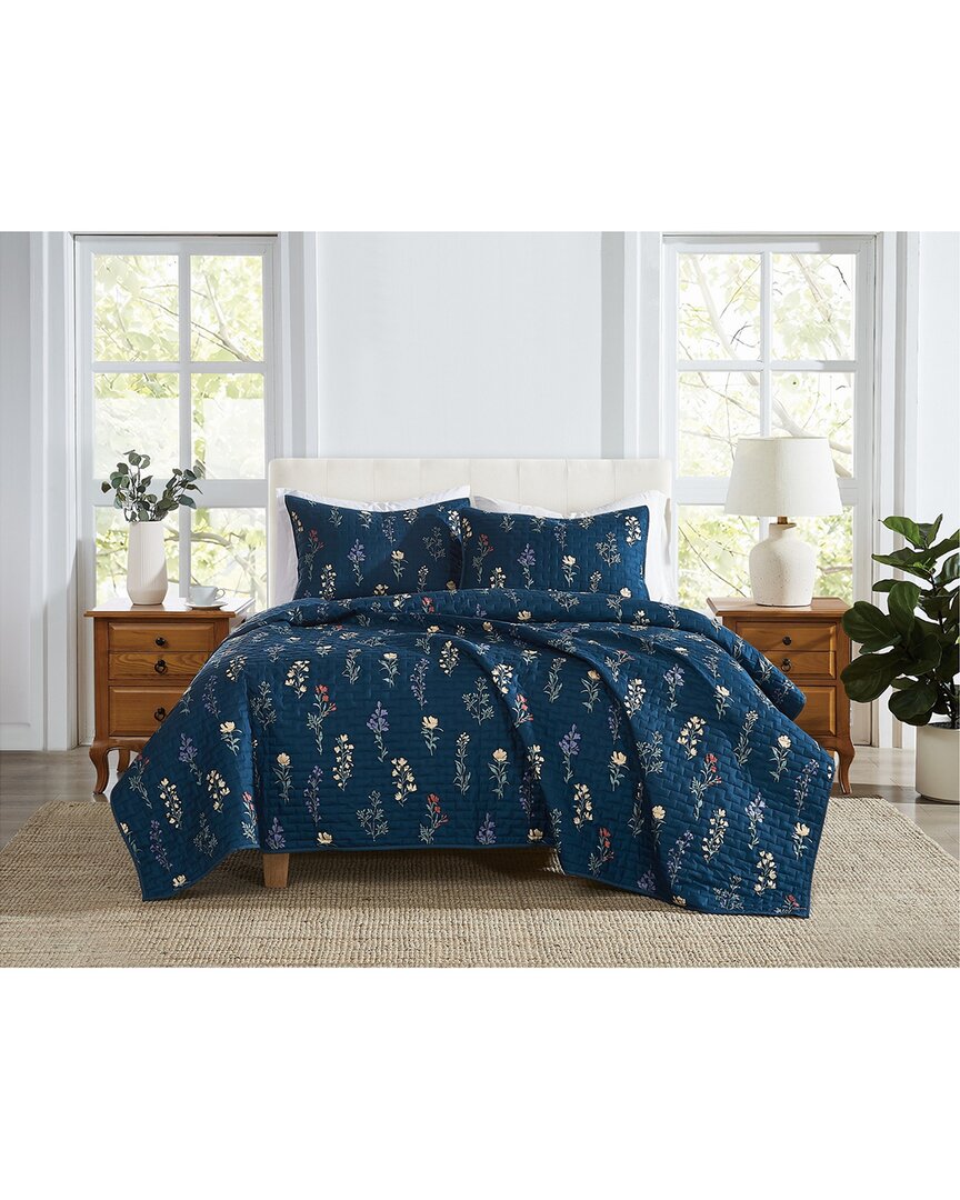 Avery Floral Quilt Set