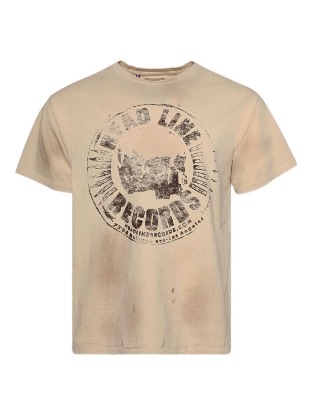 Rush graphic-print T-shirt - Neutrals