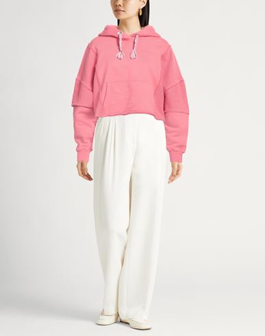 Khrisjoy Woman Sweatshirt Pink Size 1 Cotton, Rubber