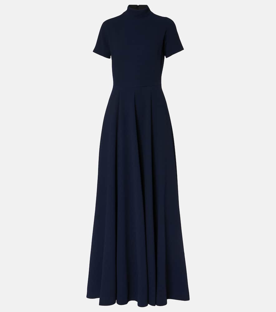 Malinda lamé tweed gown